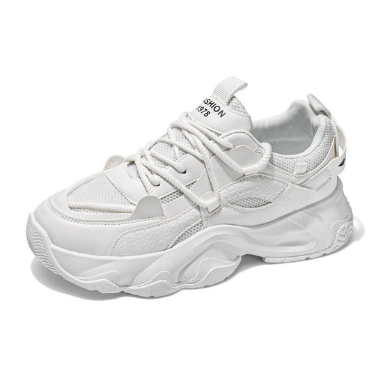 Damen Sportliche Chunky Sneakers mit robustem Design und atmungsaktiver Obermaterialstruktur EB