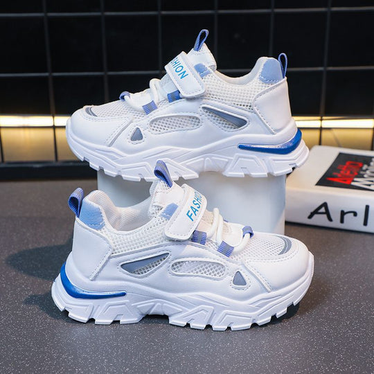 Damen Sportliche Sneaker mit verstellbarem Klettverschluss und atmungsaktivem Obermaterial EB