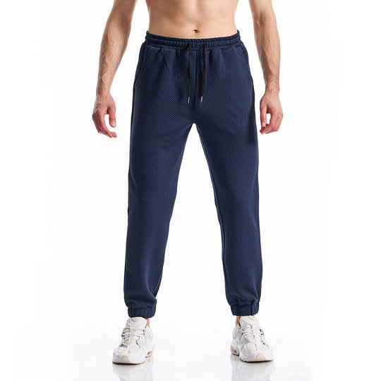 Herren Sportliche Freizeithose mit strukturierter Oberfläche EB