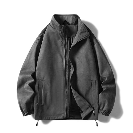 Herren Fleecejacke mit elastischen Bündchen und praktischen Taschen EB
