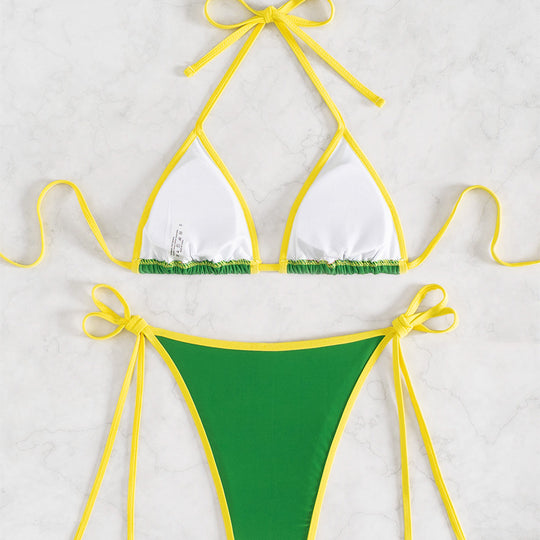 Damen Triangel-Bikini mit brasilianischem Flair EB