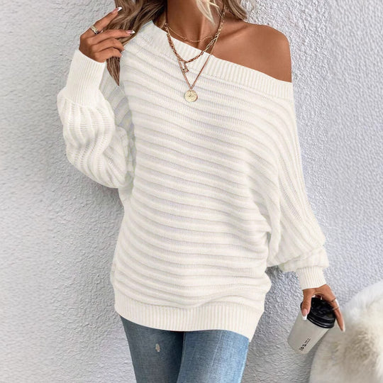 Damen Relaxed Fit Strickpullover EB