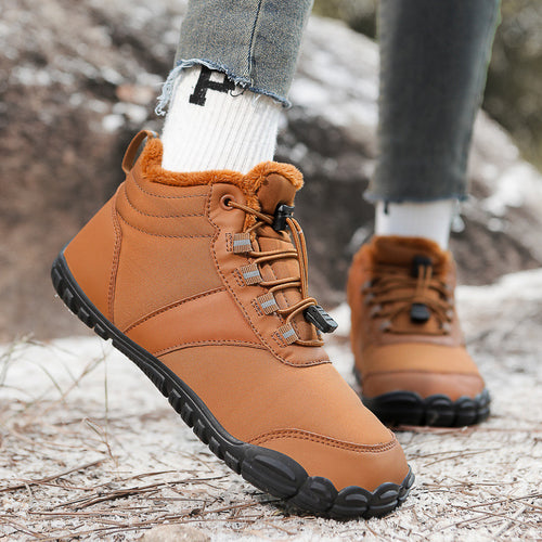 Damen isolierte Wanderschuhe mit wasserabweisendem Obermaterial und rutschfester Sohle EB
