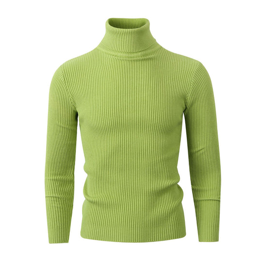 Damen modischer Rollkragenpullover aus weichem Strick EB