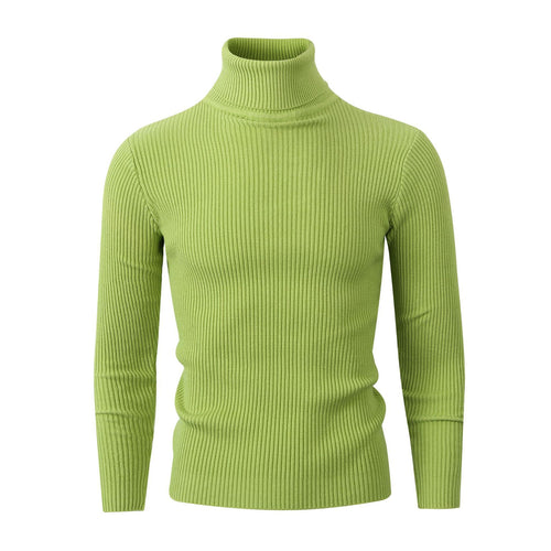 Damen modischer Rollkragenpullover aus weichem Strick EB