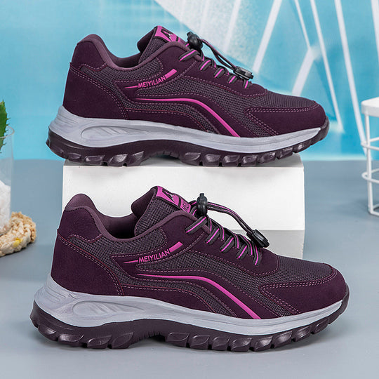 Damen Sportliche Laufschuhe mit atmungsaktivem Obermaterial und stoßdämpfender Sohle EB