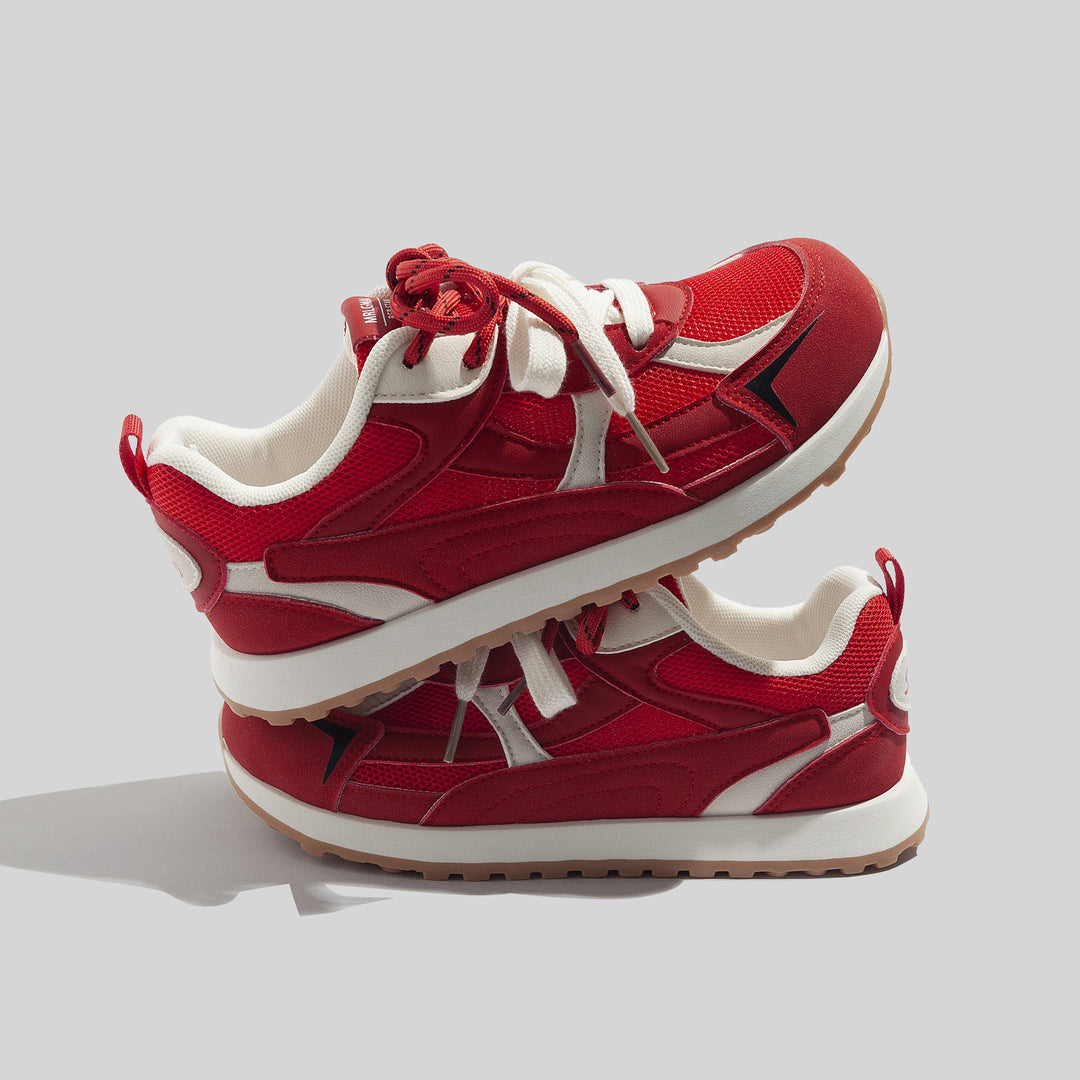 Damen Sportliche Sneakers mit atmungsaktivem Obermaterial und komfortabler Dämpfung EB