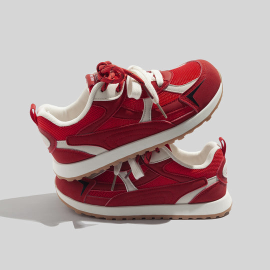 Damen Sportliche Sneakers mit atmungsaktivem Obermaterial und komfortabler Dämpfung EB
