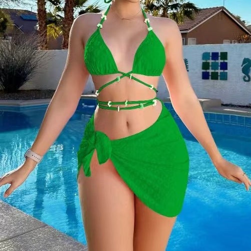 Damen Bikini-Set mit innovativem Wickelrock EB