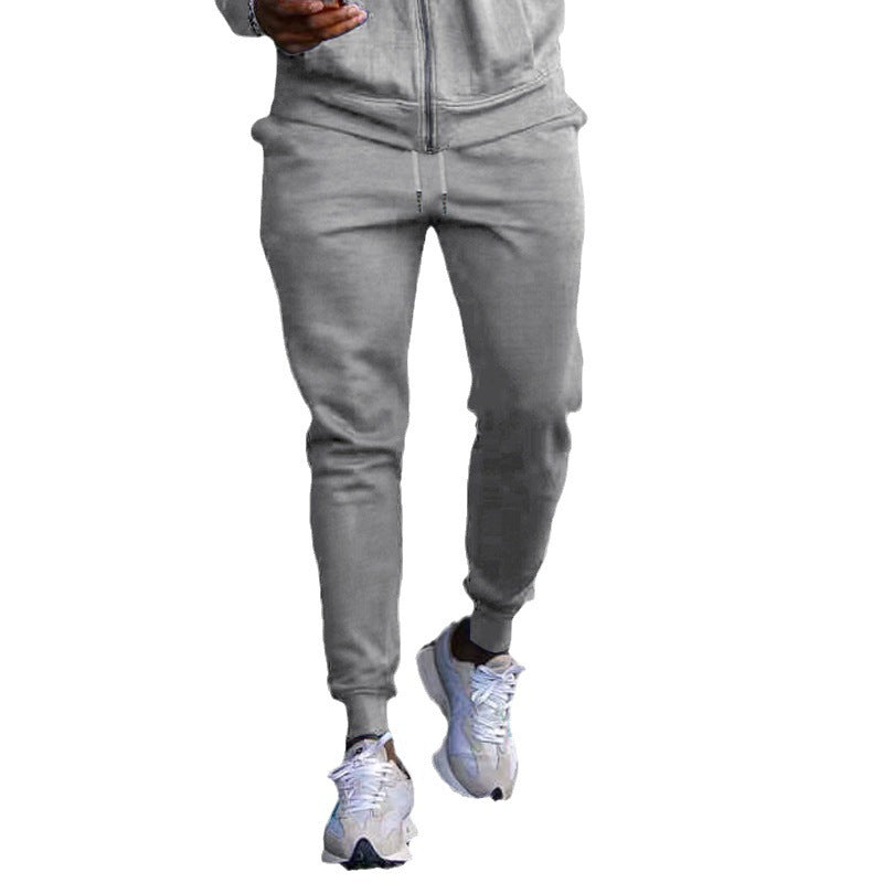 Unisex nan Jogginghose mit tiefem Schritt, elastischem Tunnelzugbund und gerippten Bündchen EB