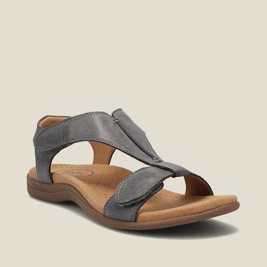Damen Sandalen mit verstellbarem Riemendesign und anatomischer Fußbett EB