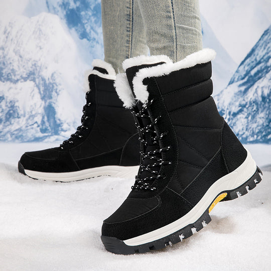 Damen Winter-Stiefel mit isolierendem Futter und rutschfester Sohle EB