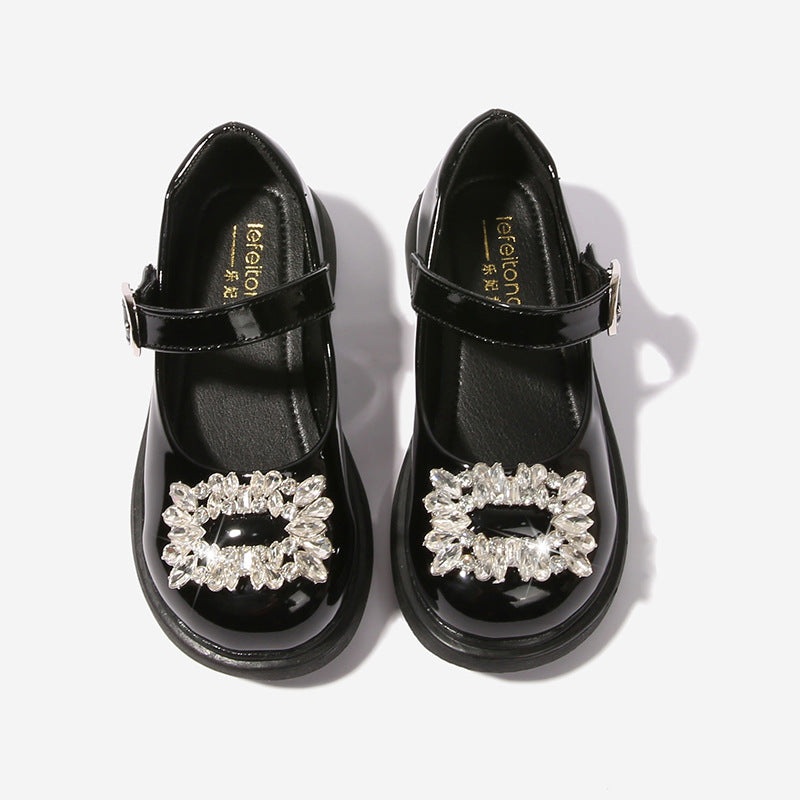 Damen Ballerinas mit modischem Strassbesatz EB