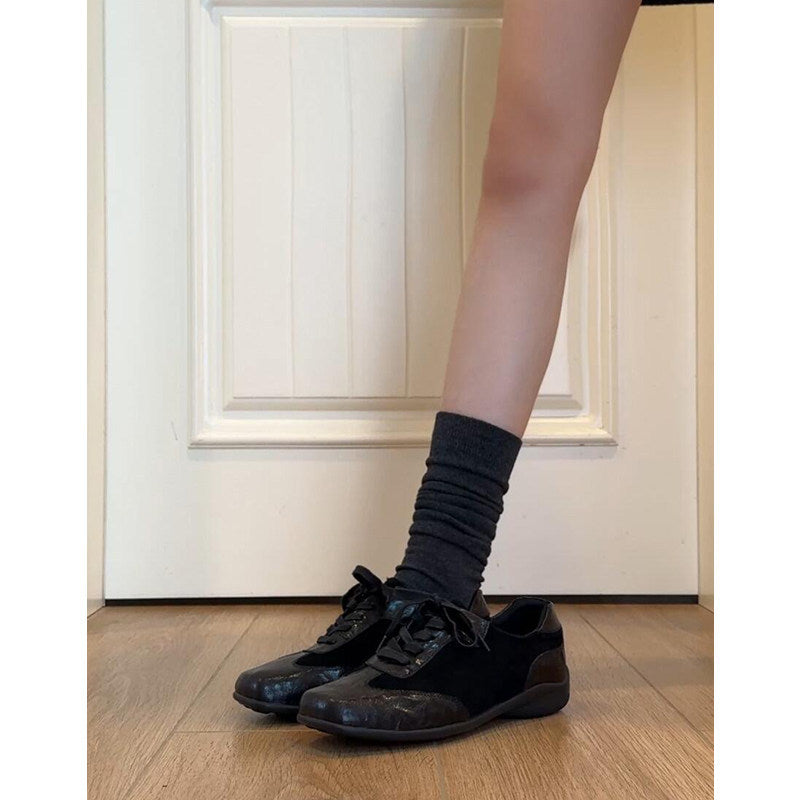 Damen modische Freizeitschuhe mit elegantem Schnürsystem EB