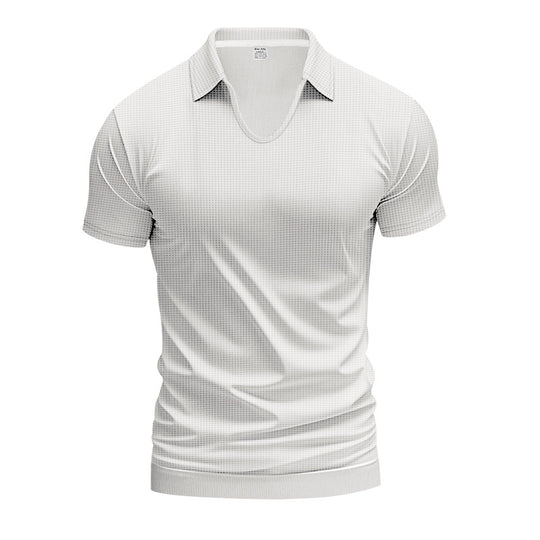 Herren Polo-Shirt mit strukturiertem Design und modernem Schnitt EB