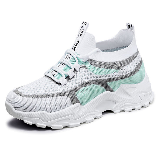 Damen Sportliche High-Performance Sneakers mit atmungsaktivem Mesh-Obermaterial und flexiblem Sohlen-Design EB