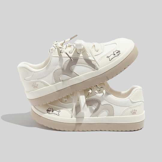 Damen Sneaker mit verspieltem Tiermotiv von EB