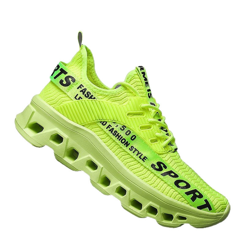 Damen Sportliche Lauf-Sneaker mit elastischem Obermaterial und extrem dämpfender Sohle EB