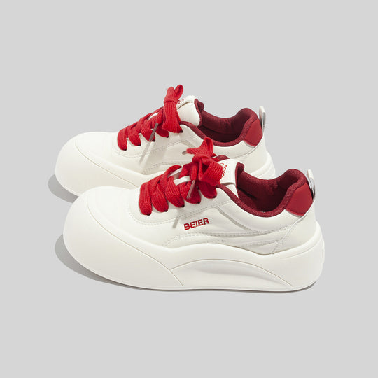 Damen Sportliche Chunky Sneakers mit weicher Dämpfung und modischen Akzenten EB
