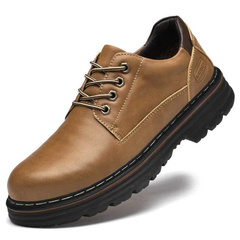 Herren Komfortable Schnürschuhe mit rutschfester Sohle und stoßdämpfendem Design EB