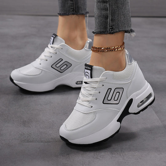 Damen Komfortable und stylische Freizeitsneaker mit dämpfendem Fußbett EB