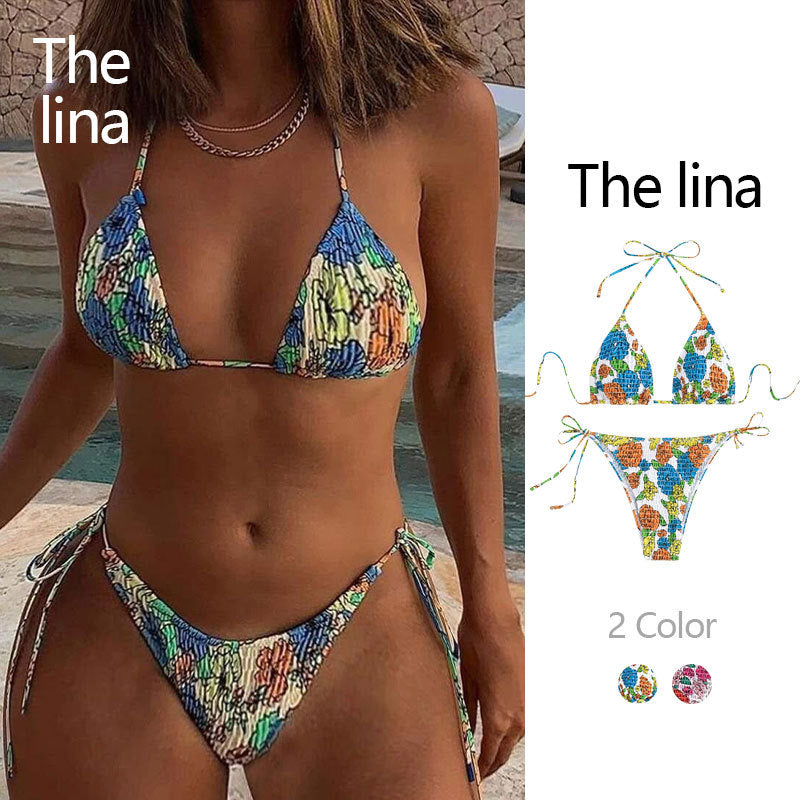 Damen Raffinierter Triangelbikini EB