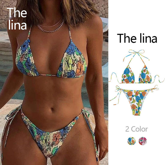 Damen Raffinierter Triangelbikini EB