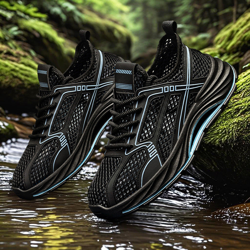 Damen Atmungsaktive Freizeitsneaker mit rutschfester Sohle und innovativer Dämpfungstechnologie EB