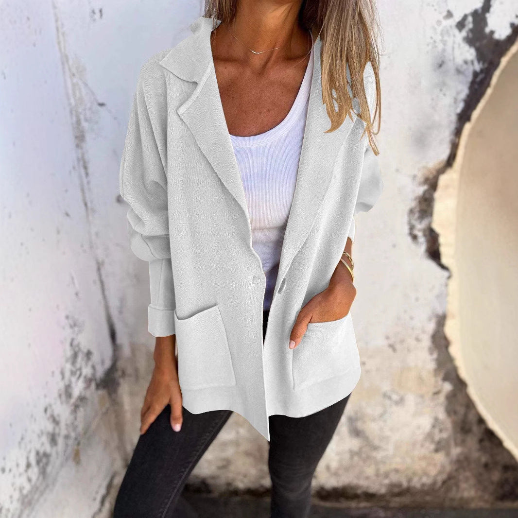 Damen modische Oversized Blazer EB