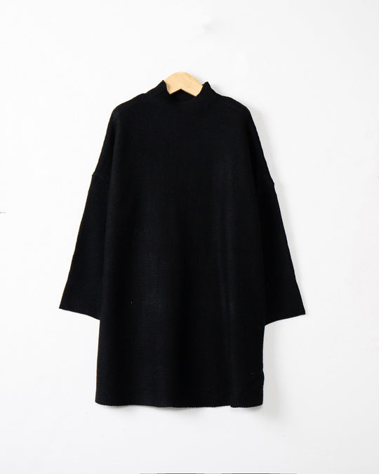 Damen Großer Rollkragenpullover aus weichem Strick EB