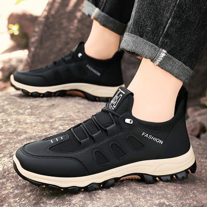 Herren nan leichte atmungsaktive Outdoor-Trail-Sneaker mit rutschfester Profilsohle EB