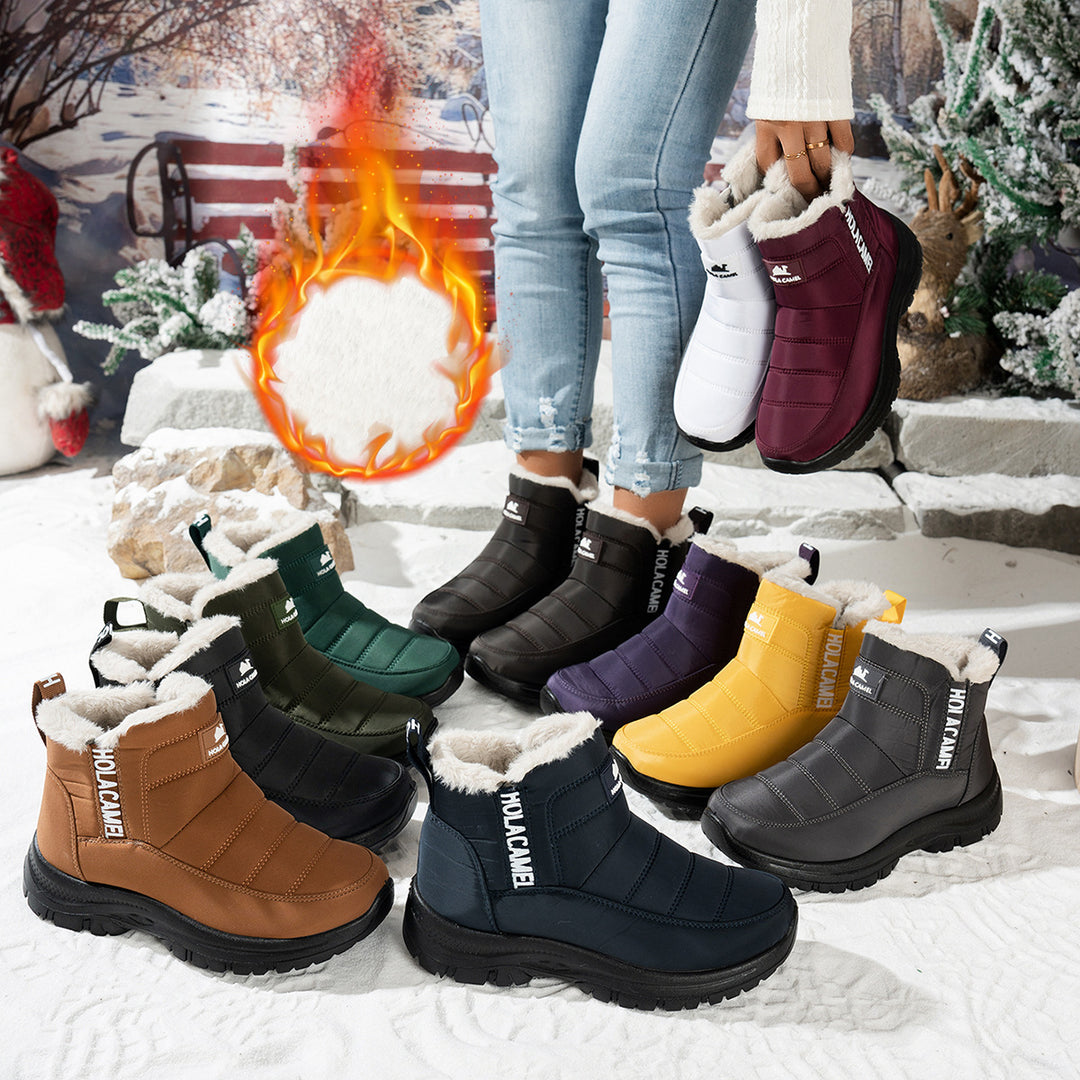 Damen Winterstiefel mit warmem Futter EB