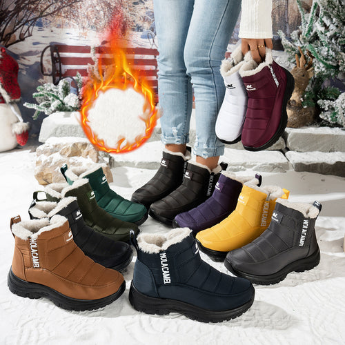 Damen Winterstiefel mit warmem Futter EB