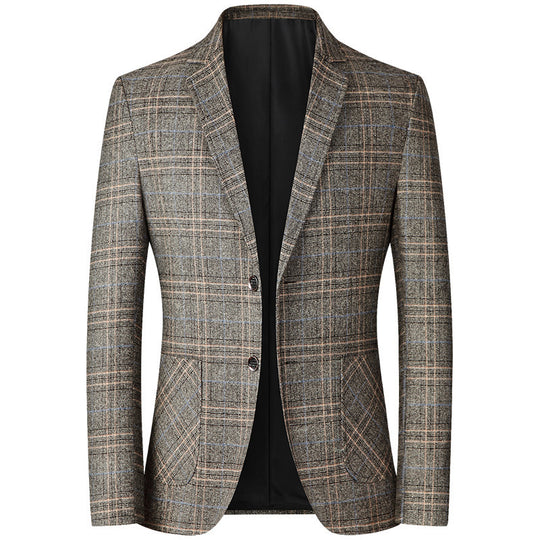 Damen elegante kariert Blazer EB