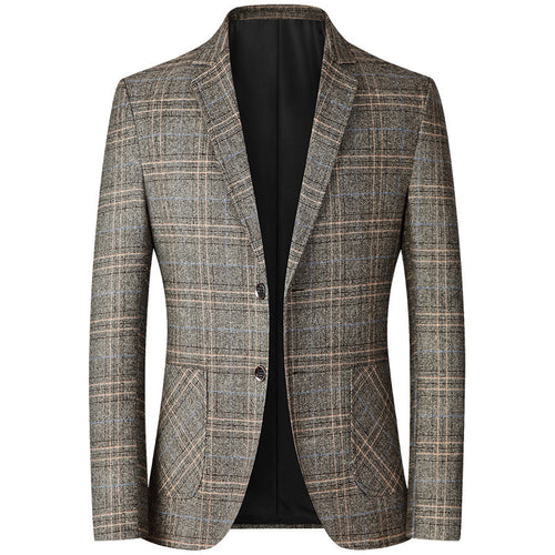 Damen elegante kariert Blazer EB