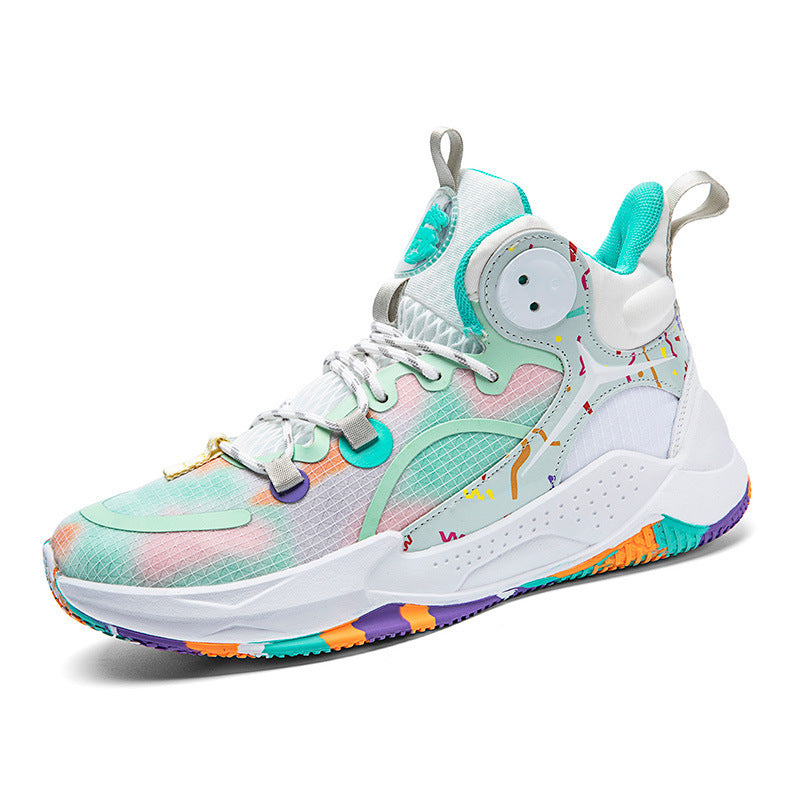 Damen Sportliche High-Top Sneakers mit innovativem Dämpfungssystem und atmungsaktiven Obermaterialien EB