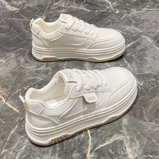 Damen Trendige Chunky Sneakers mit rutschfester Sohle und gepolstertem Innenleben EB