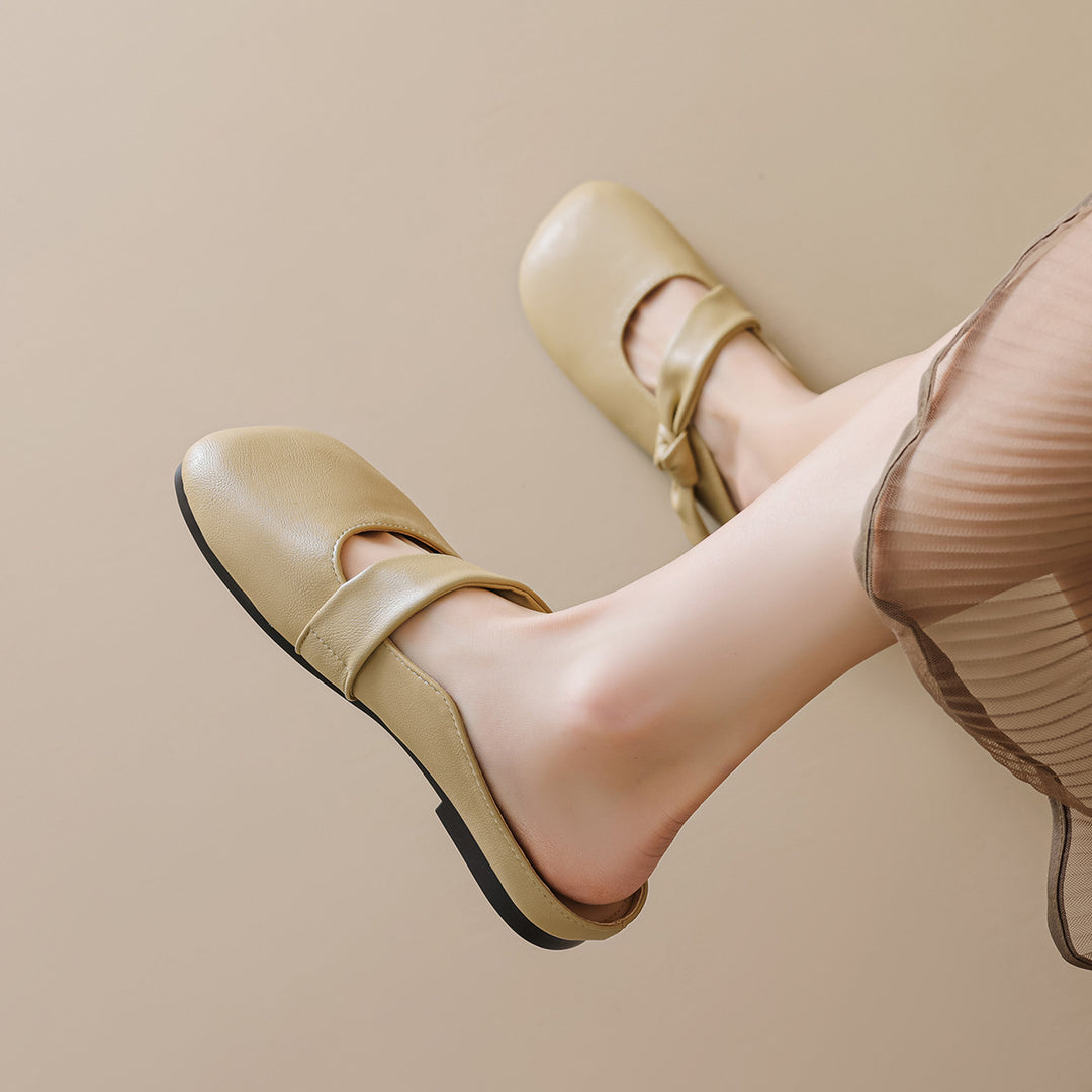 Damen Slipper mit modischem Knotendetail EB