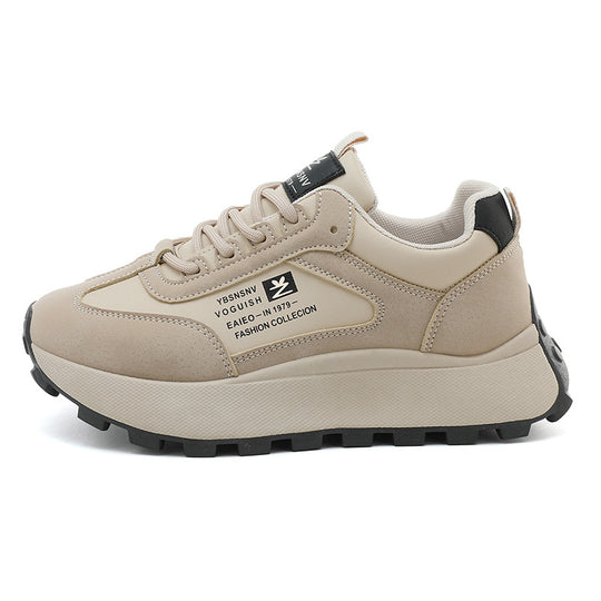 Damen Sportliche Komfort-Sneaker mit rutschfester Sohle und gepolstertem Innenfutter EB