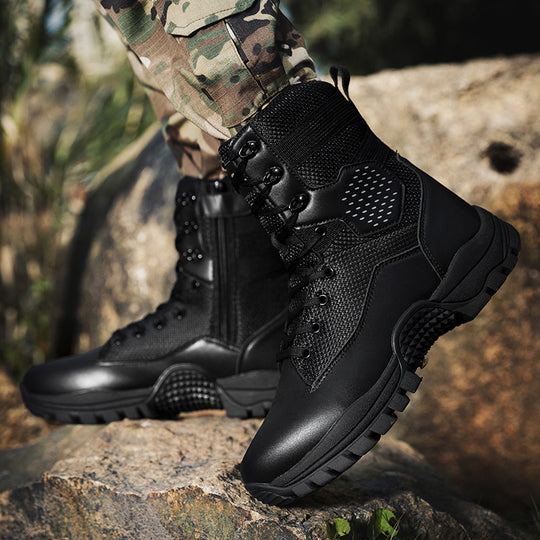 Herren Tactical Boots mit strategischem Design und robustem Knöchelschutz EB