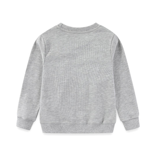 Jungen Sweatshirt mit originellem Bagger-Motiv EB