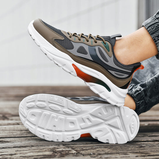 Damen Sportliche Hybrid-Sneaker mit atmungsaktiver Netzstruktur und dämpfender Sohle EB