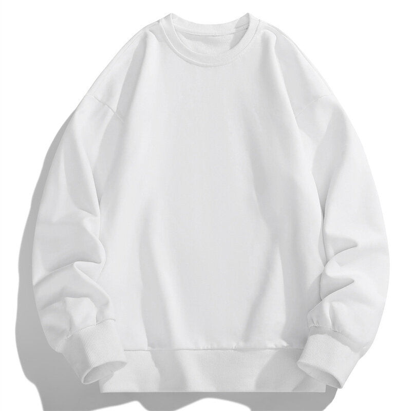 Damen bequemer Sweatshirt mit lässigem Schnitt und elastischem Bund EB