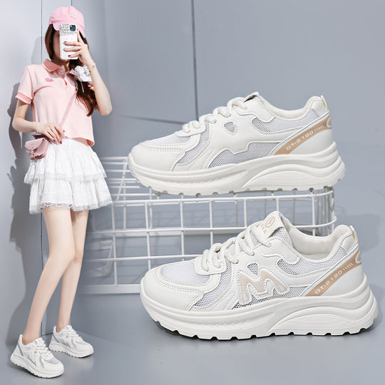 Damen Sportliche atmungsaktive Sneaker EB