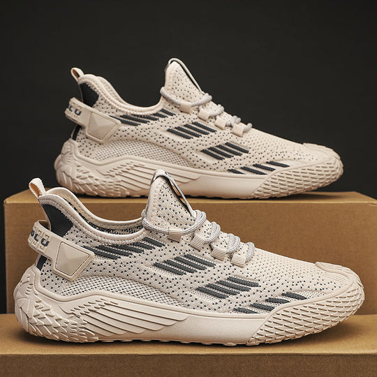 Damen sportive und atmungsaktive Laufschuhe mit flexibler Sohle EB