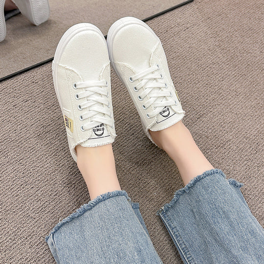 Damen Slip-On Sneakers im lässigen Denim-Look mit bequemer Innensohle EB