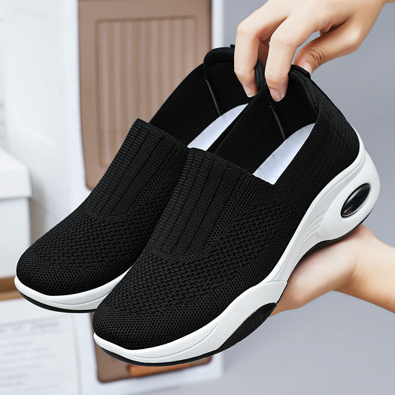 Damen Komfortable Slip-On Sneakers mit ergonomischer Dämpfung EB