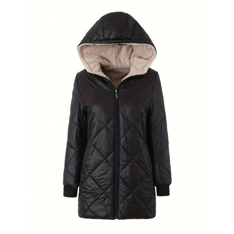 Damen gesteppte Winterjacke EB