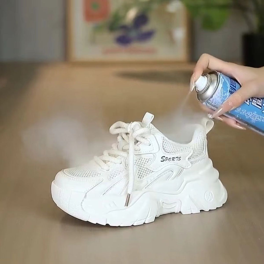 Damen Sportliche Chunky Sneakers mit atmungsaktiver Mesh-Oberfläche und innovativer Sohle EB