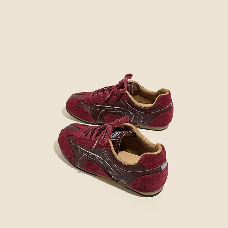 Damen sportliche Sneaker mit atmungsaktivem Obermaterial und robustem Sohlenprofil EB